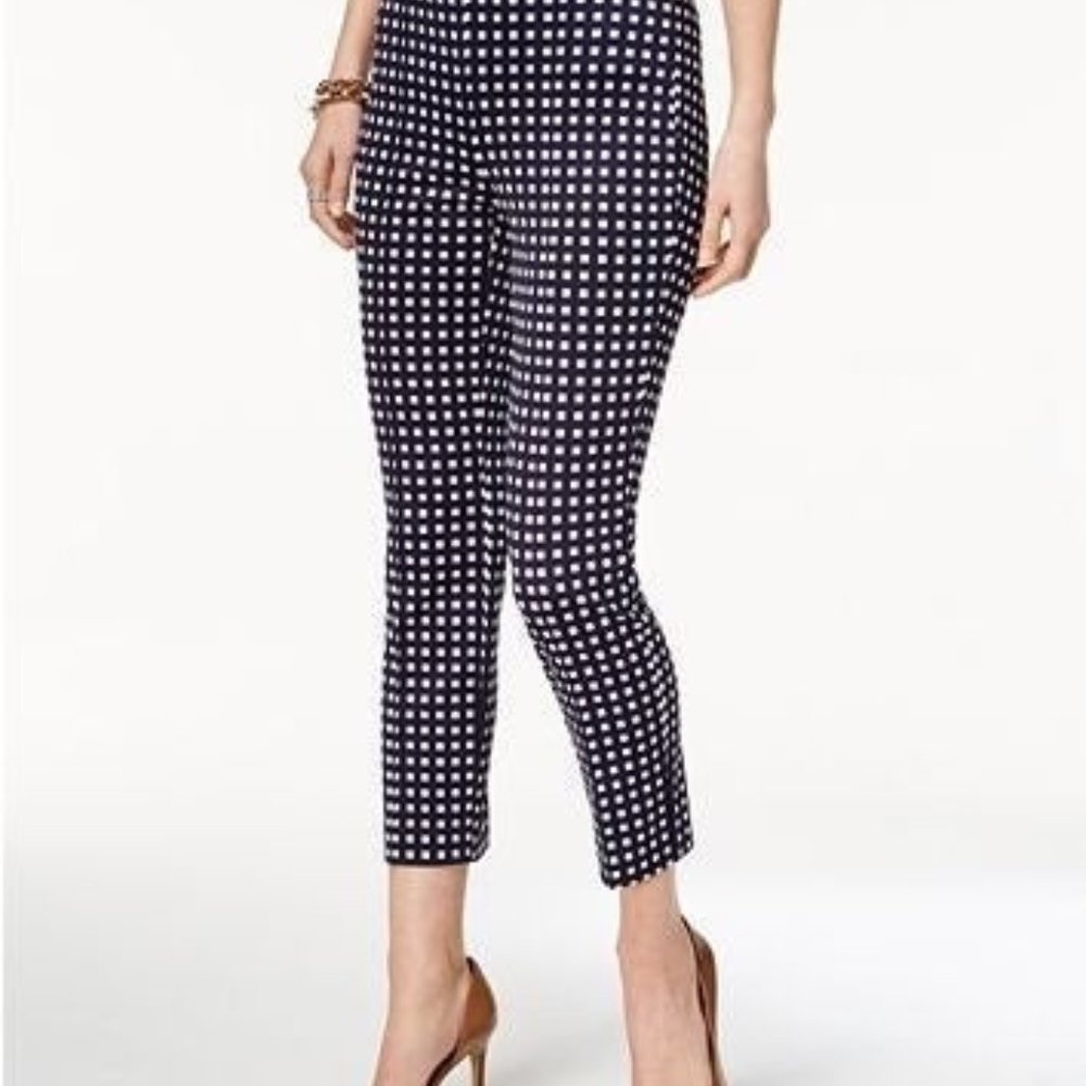 Michael Kors pull-on Gingham Pants size M